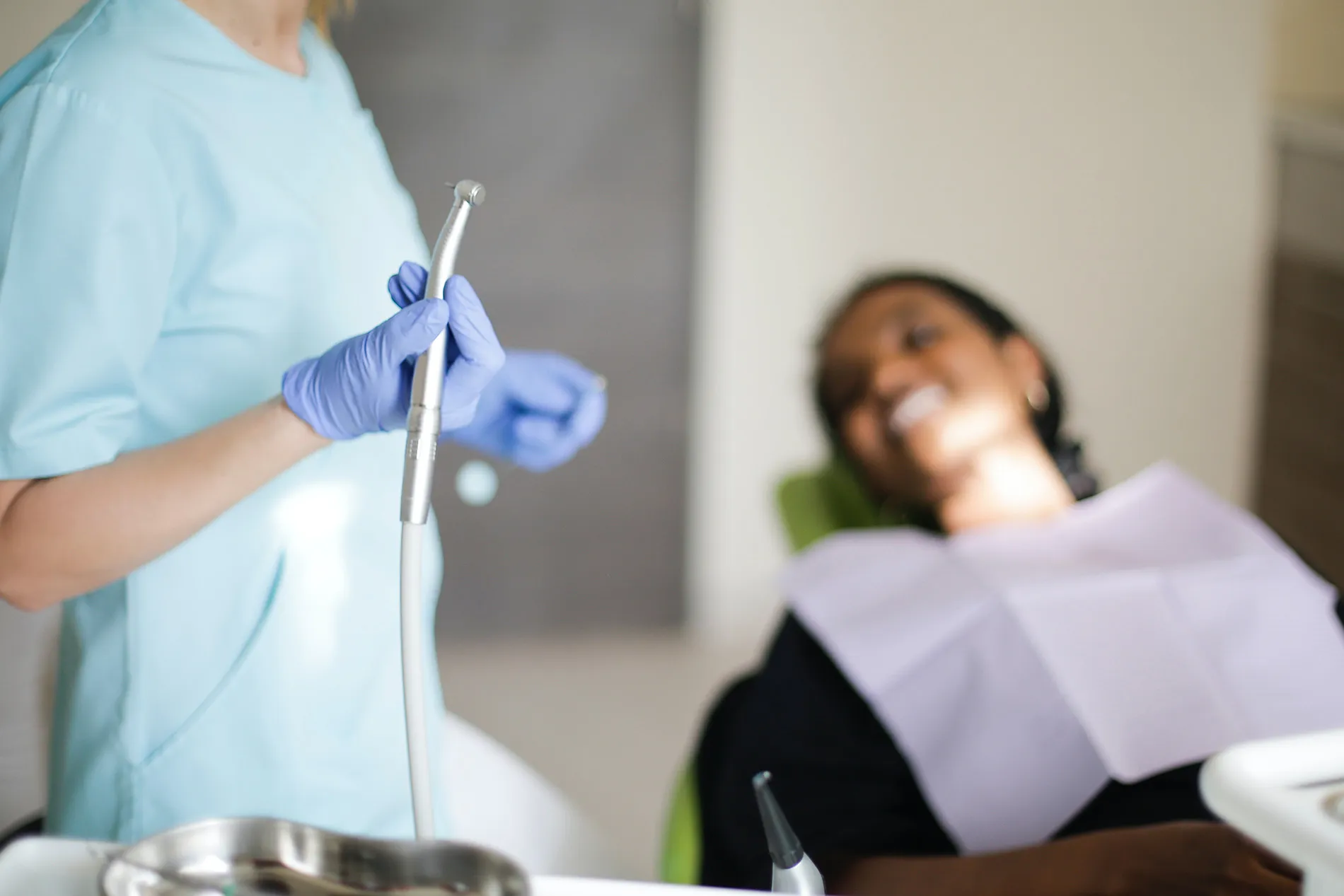 Dental practice brand video production in a modern dental office